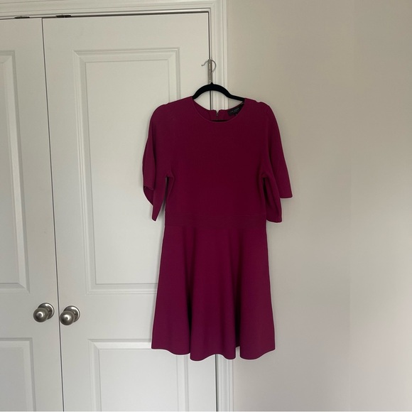 NWT Ted Baker Oliviha Rib Engineered Skater Dress - Picture 2 of 7